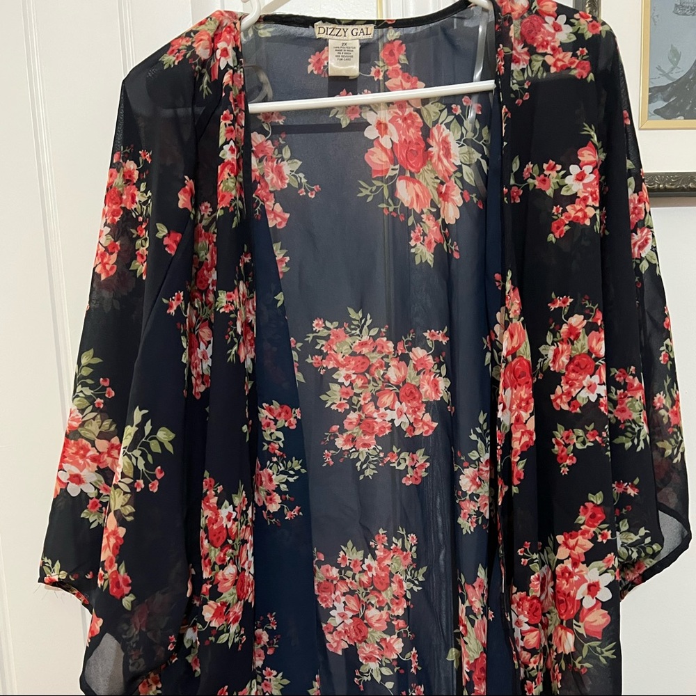 Floral Kimono
